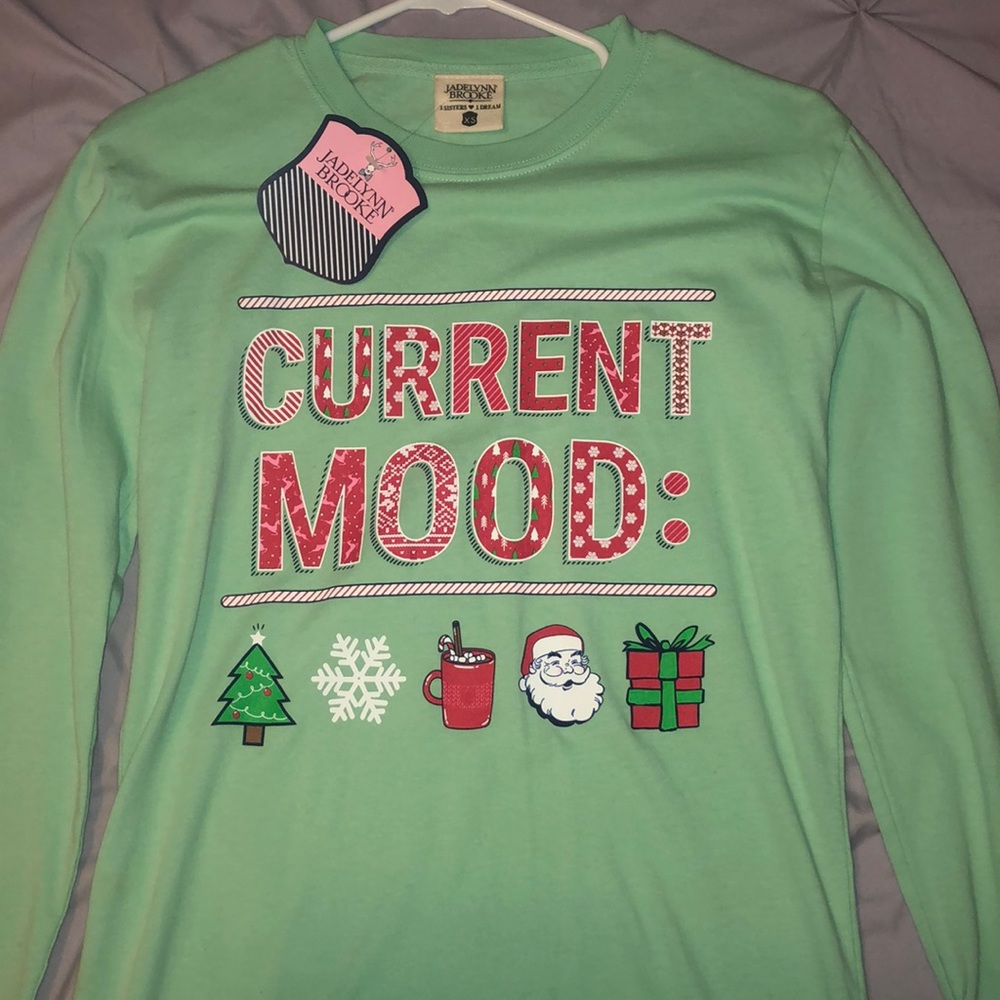 NWT XS Jadelynn Brooke long sleeve shirt
